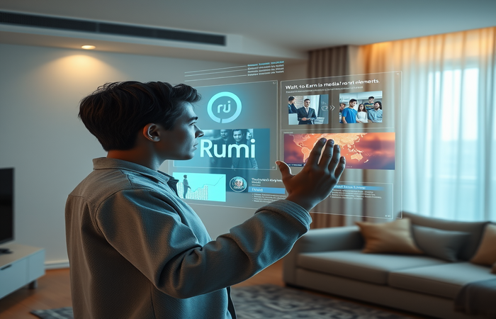 Rumi: Yapay Zeka ile Medyada Devrim, İzle-Kazan Modeli