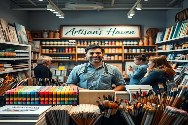 Sanat Malzemeleri Mağazası: Girişimcilik Fırsatları ve İpuçları