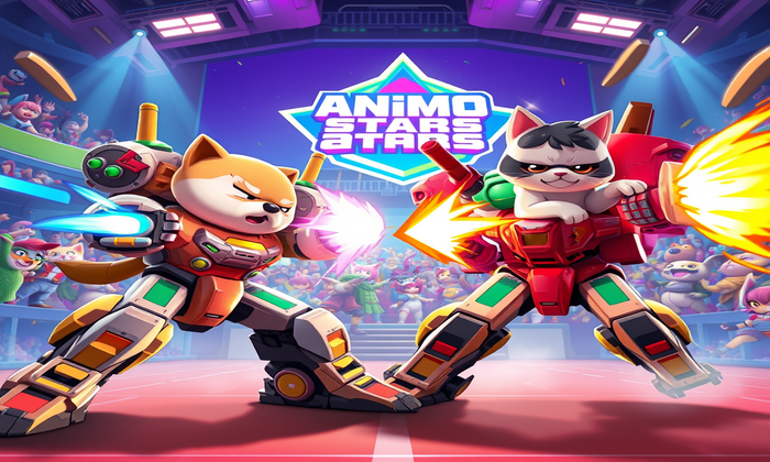 Animo Stars Arena: Sevimli Pilotlar ve Mekanik Savaş Makineleri