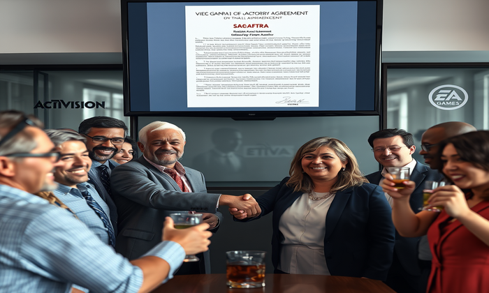 Oyun Sektöründe Dönüm Noktası: SAG-AFTRA ve Oyun Şirketleri Anlaştı
