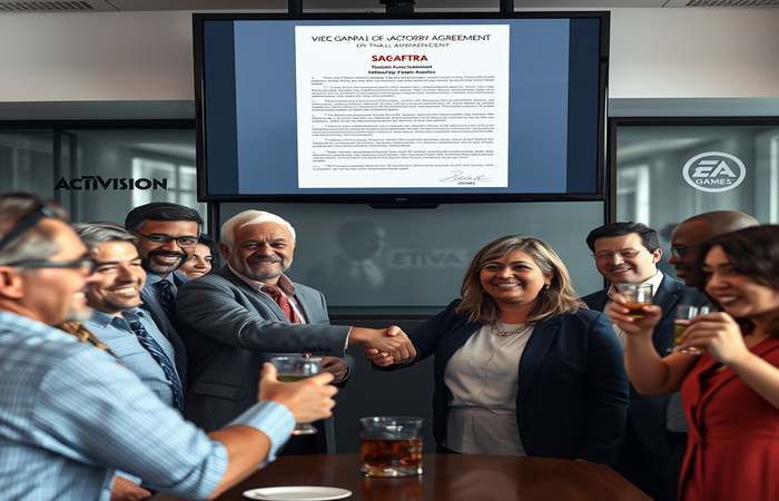 Oyun Sektöründe Dönüm Noktası: SAG-AFTRA ve Oyun Şirketleri Anlaştı