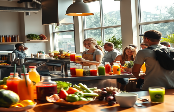 Meyve Suyu Dükkanı Açmak: Potansiyel, Maliyet ve Başarı Yolları