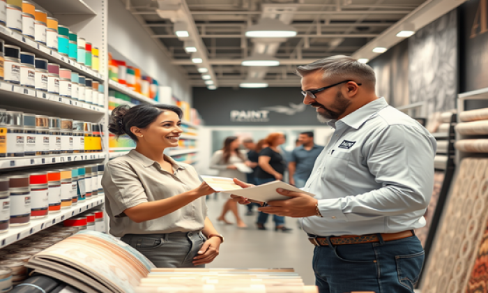 Boya ve Duvar Kağıdı Mağazası Açmak: Girişimciye Rehber