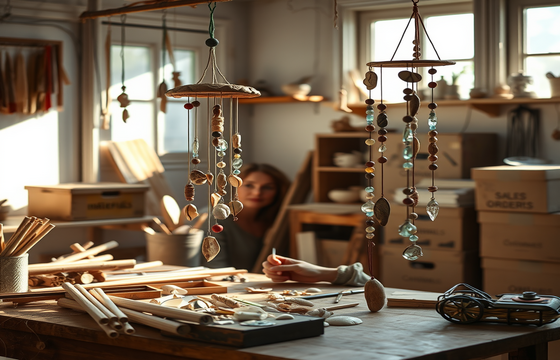 Rüzgar Çanı Üretimi: İş Fırsatı, Pazar ve Satış Stratejileri