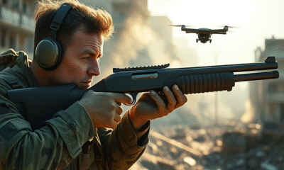 Fiber Optik Dronlara Karşı Av Tüfekleri: Savaşın İlginç Çözümü