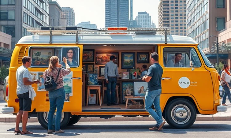 Mobil Sanat Galerisi Kurmak: Girişimcilikte Yeni Bir Soluk