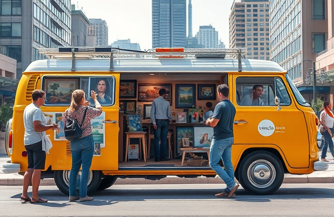 Mobil Sanat Galerisi Kurmak: Girişimcilikte Yeni Bir Soluk