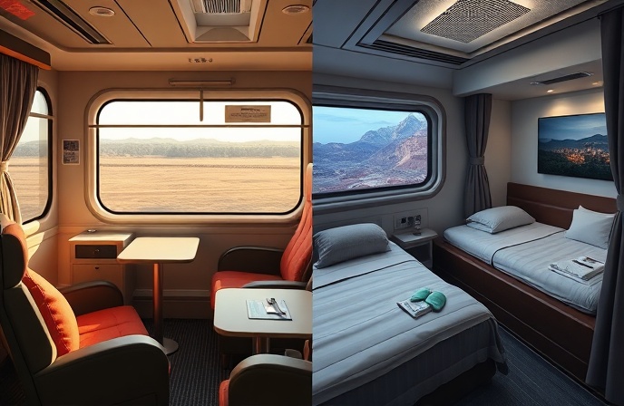 Gece Treni Rüyası: Amtrak Roomette vs. Nightjet Özel Kabin