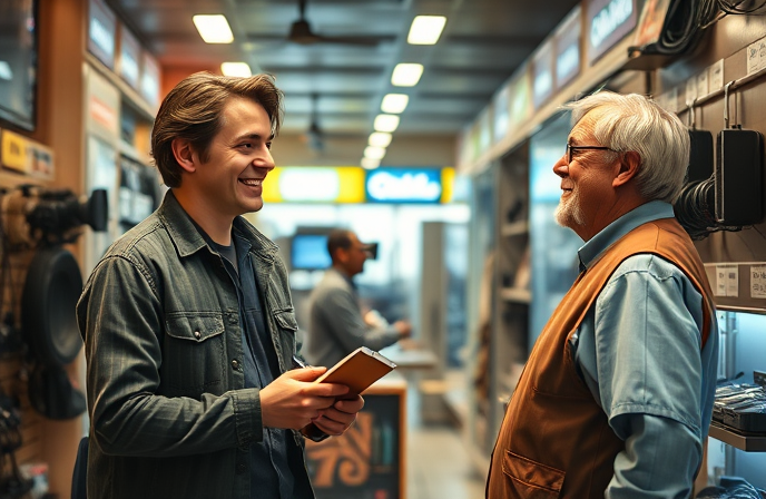 Yeni Şehirde Bağlantılar: Kablo Mağazasından Dostluğa