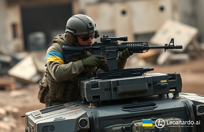 Ukrayna: M2 Browning, Robotlar ve Yapay Zeka ile Savaş