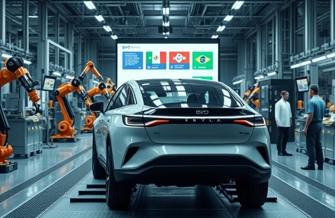 BYD’nin Amerika Planları: Jeopolitik Rüzgarlar, EV Pazarı