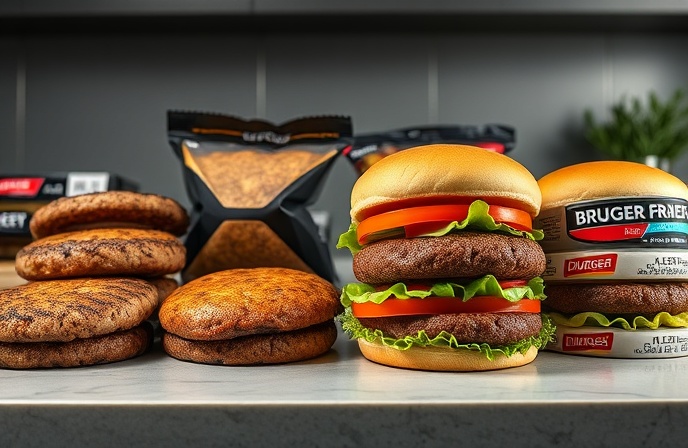 Dondurulmuş Burger Köftesi Yarışı: Lezzet, Maliyet ve Seçenekler