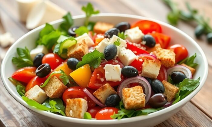 Yunan Panzanella Salatası: Ina Garten’dan Lezzet Sırları