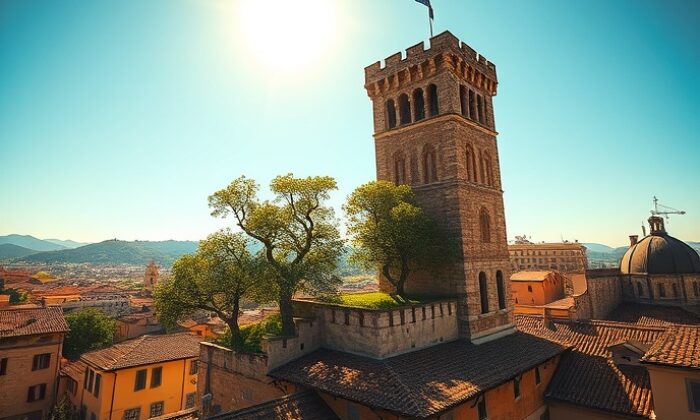 Guinigi Kulesi: Yükselişin Sembolü, Ağaçlı Bahçenin Gizemi