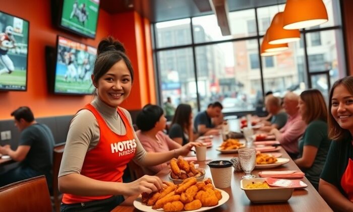 Hooters Newcastle: BK’deki Farklı Hedef Kitle, Menü ve Deneyim
