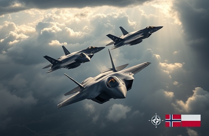 Polonya Semalarında F-35’ler: NATO’dan Stratejik Hamle